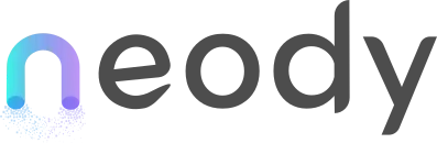 Transparent light logo with text